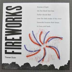 Fireworks broadside